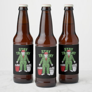 投票トランプごみ男の滞在トラシー2024選挙 ビールラベル