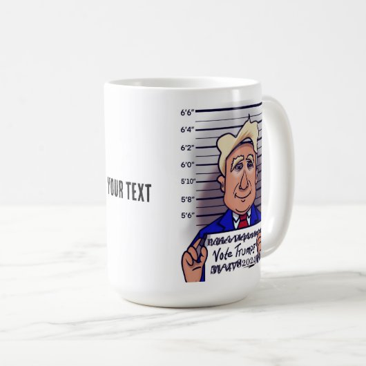 投票トランプクラシックマグ コーヒーマグカップ (正面右)