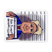 投票トランプフレキシブル磁石 マグネット (横)