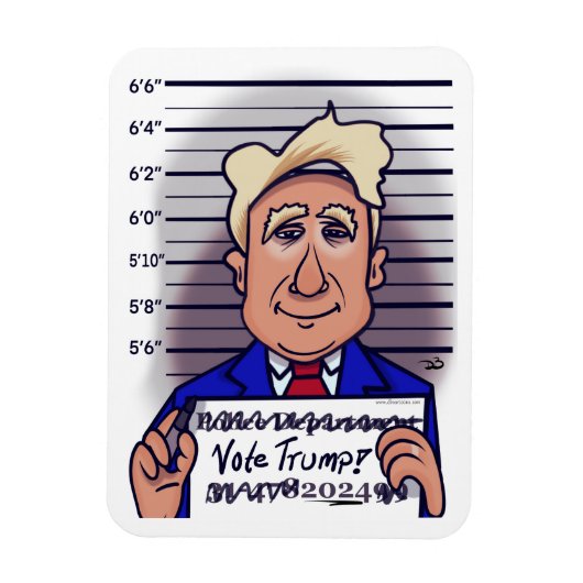 投票トランプフレキシブル磁石 マグネット (縦)