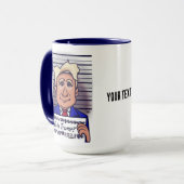 投票トランプ大コンボマグカップ マグカップ (正面左)