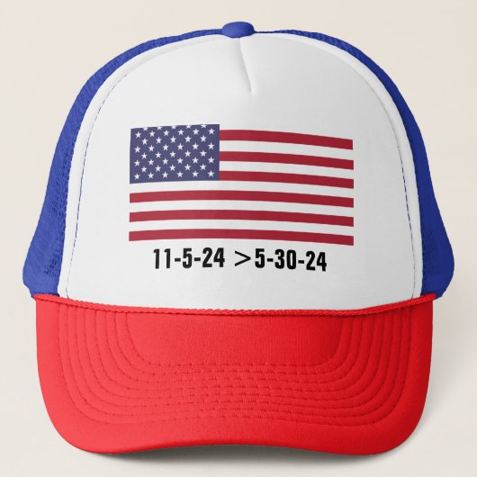 投票トランプ キャップ (正面)