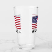投票トランプ タンブラーグラス (左)