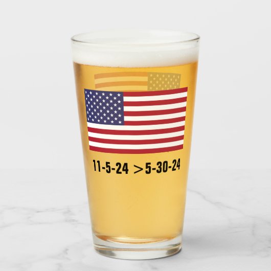 投票トランプ タンブラーグラス (ドリンク正面)