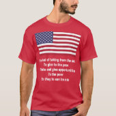 投票トランプ Tシャツ (正面)