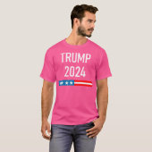 投票ドナルドトランプ2024トランプ2024 Tシャツ (正面フル)