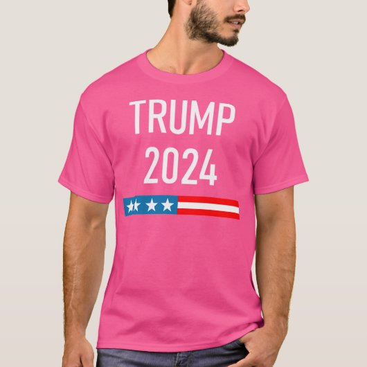 投票ドナルドトランプ2024トランプ2024 Tシャツ (正面)