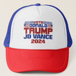 投票ドナルド・トランプJD Vance 2024 キャップ
