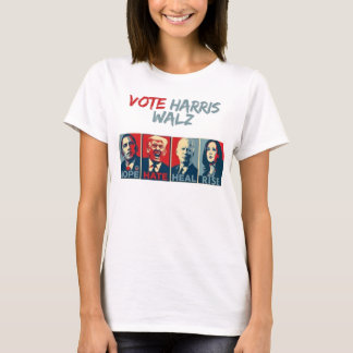 投票ハリス・ウォルズ Tシャツ