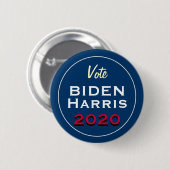 投票バイデン氏HARRIS 2020レトロキャンペーンボタン 缶バッジ (正面&裏面)