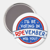 投票バッジ マグネット (正面/裏面)