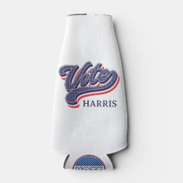 投票パーソナライズされた選挙の星とストライプ ボトルクーラー