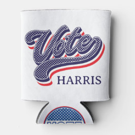 投票パーソナライズされた選挙の星とストライプ 缶クーラー