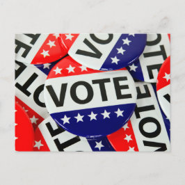 投票ピン ポストカード