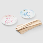 投票ファンの輝きを示すジェンダー ハンドファン (組立なし)