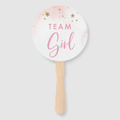 投票ファンの輝きを示すジェンダー ハンドファン (正面)