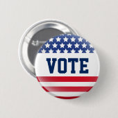 投票フラグピン 缶バッジ (正面&裏面)
