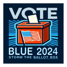 投票ブルー2024投票大統領の選挙
