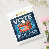 投票ブルー2024投票箱の大統領の好意バッグ フェイバーバッグ (封をした状態)