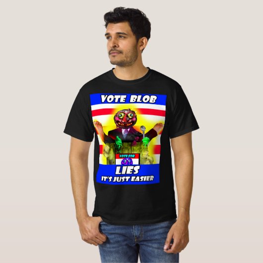 投票ブロブ！ Tシャツ (正面フル)