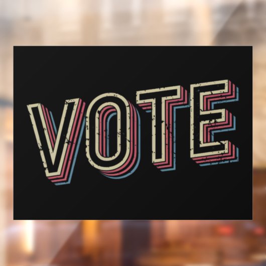 投票プロ大統領選挙フェミニスト ウィンドウサイン (シート2)