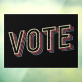 投票プロ大統領選挙フェミニスト ウィンドウサイン (シート3)