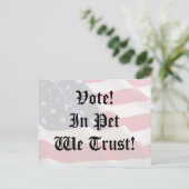 投票ペット ポストカード (スタンド正面)