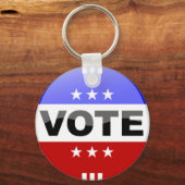投票ボタンキーチェーン キーホルダー (正面)