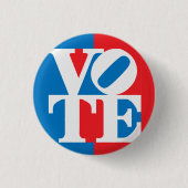 投票ボタン 缶バッジ (正面)