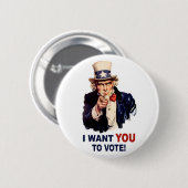 投票ボタン 缶バッジ (正面&裏面)
