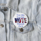 投票ボタン 缶バッジ (インサイチュ)