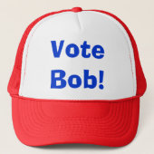 投票ボブ…帽子 キャップ (正面)