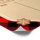 投票ボードCookieジンジャーブレッド ポスター (角)