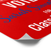 投票ポスター学長、生徒会 ポスター (角)