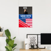 投票ポスター学長、生徒会 ポスター (ホームオフィス)