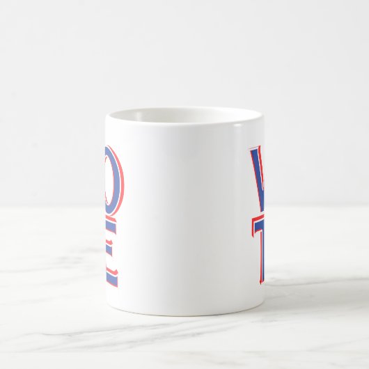 投票マグカップ選挙キャンペーングッズ コーヒーマグカップ (中央)