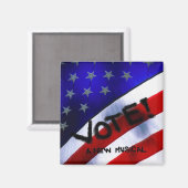 投票マグネット マグネット (正面/裏面)