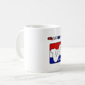 投票マグ コーヒーマグカップ (正面左)