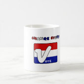 投票マグ コーヒーマグカップ (中央)