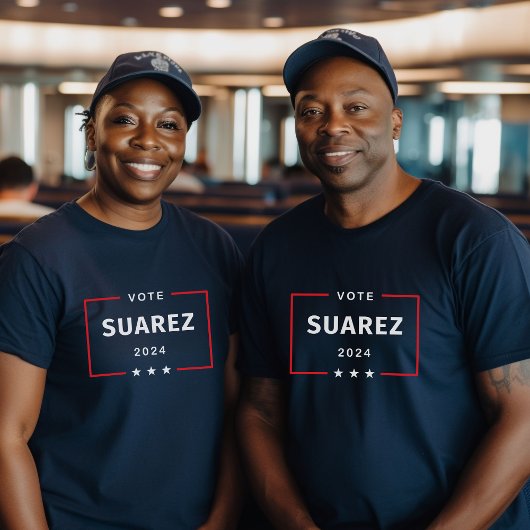 投票モダンフランシス・スアレス2024星ボックスダークディスク Tシャツ