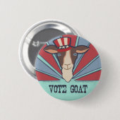 投票ヤギ! キャンペーンボタン 缶バッジ (正面&裏面)