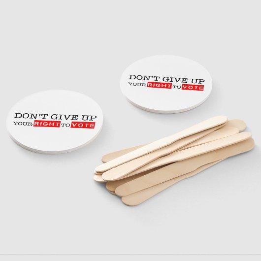 投票与え権を上げないでカスタムも ハンドファン (組立なし)