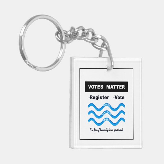 投票事項 キーホルダー (正面左)