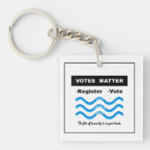 投票事項 キーホルダー (正面)