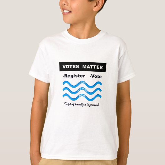 投票事項 Tシャツ (正面)