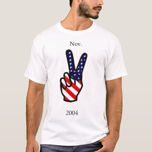 投票平和Tシャツ Tシャツ (正面)