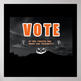 投票恐怖戦術 ポスター