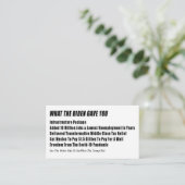 投票情報カード エンクロージャーカード (スタンド正面)