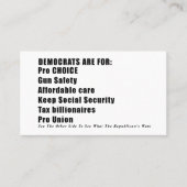 投票情報カード コーリングカード (正面)