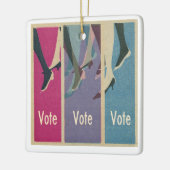 投票投票投票オーナメント セラミックオーナメント (左)